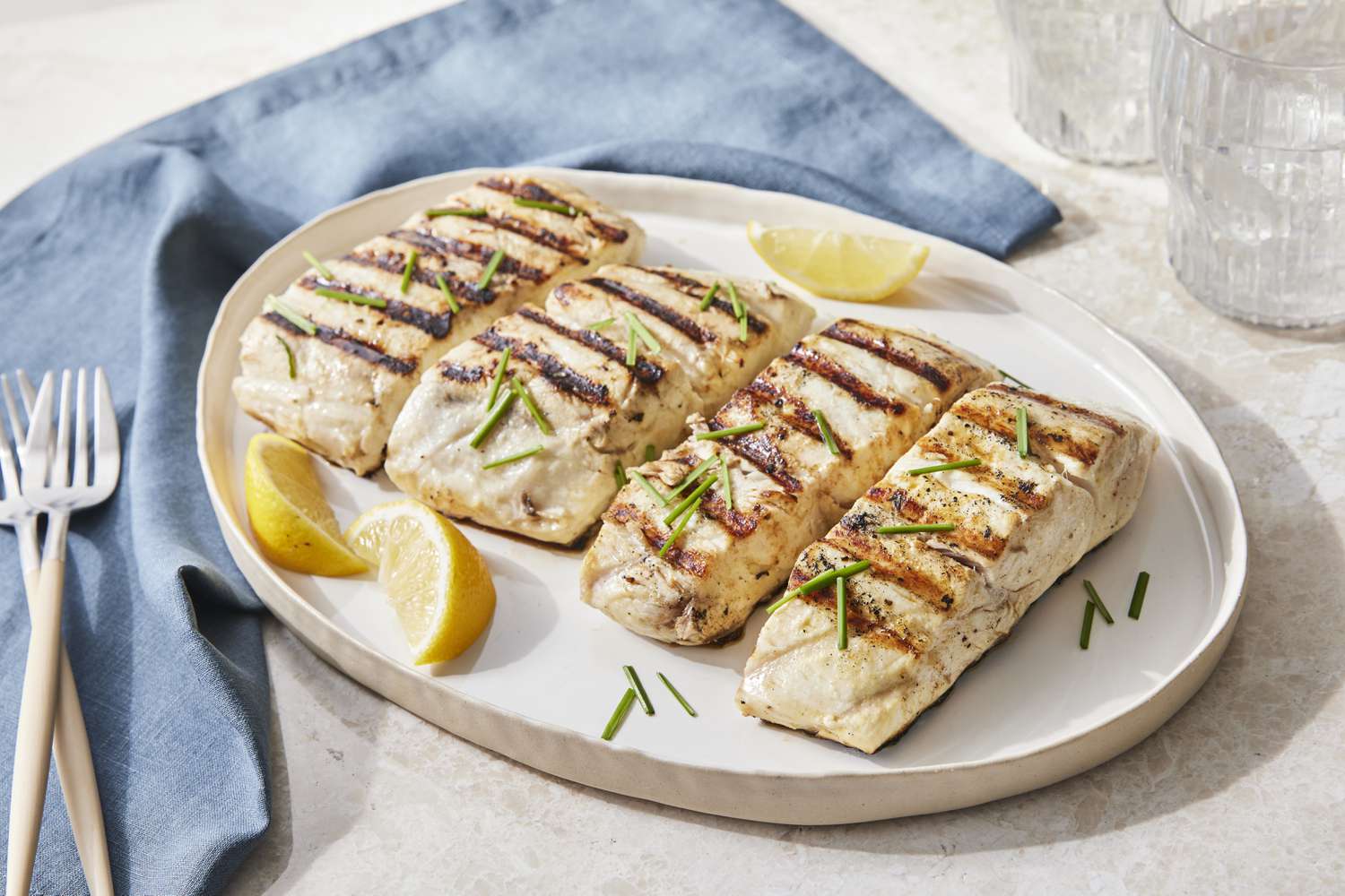 Grilled Sea Bass