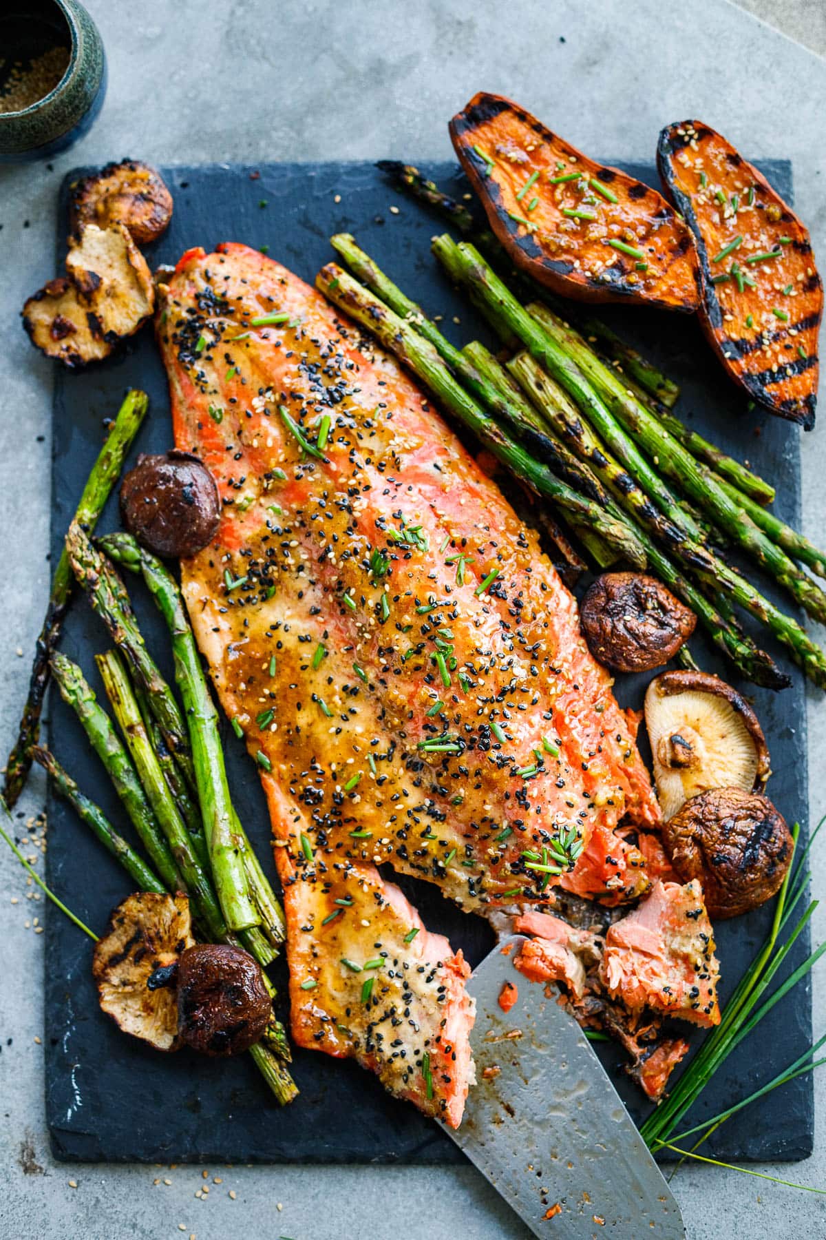 Grilled Atlantic Salmon